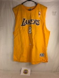 Collector NBA XL Lakers Shirt Signed by Kobe Bryant w/ COA - See Pictures