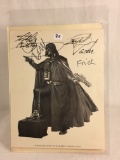 Collector Signed Star Wars Darth Vader Photo 8