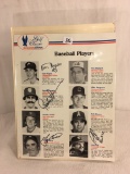 Collector Signed MLB Baseball Page in Magazine 8