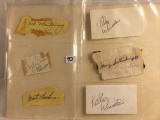 Collector Assorted Signed Items - See Pictures