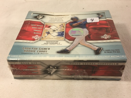 Collector Factory Sealed Upper Deck SPX 2002 MLB Baseball Cards