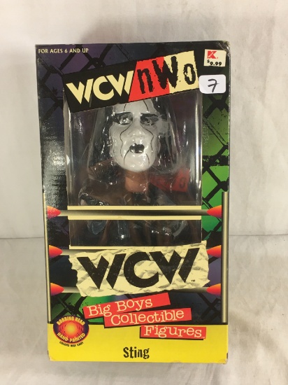 NB Collector WCW Kiss band Big Boys Collectible Action Figure  STING 10"tall Box