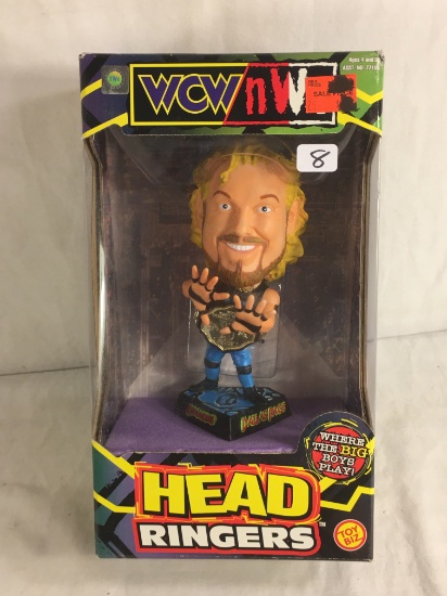 NIB Collector WCW  Head Ringers Toy Bix Bobble Head Action Figure - 9.7/8"