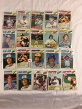 Lot of 20 Pcs Collector Loose Vintage Assorted Players Baseball Cards - See Pictures