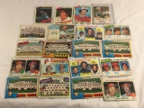 Lot of 20 Pcs Collector Loose Vintage Assorted Baseball Players Trading Cards - See Pictures