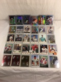 Lot Of 30 Pcs Loose Collector Assorted Baseball Players Trading Cards - See Pictures