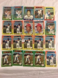 Lot of 20 Pcs Collector Loose Vintage Assorted Players Baseball Cards - See Pictures