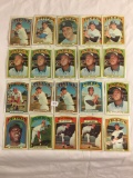 Lot of 20 Pcs Collector Loose Vintage Assorted Players Baseball Cards - See Pictures