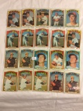 Lot of 20 Pcs Collector Loose Vintage Assorted Players Baseball Cards - See Pictures