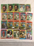 Lot of 20 Pcs Collector Loose Vintage Assorted Players Baseball Cards - See Pictures