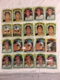 Lot of 20 Pcs Collector Loose Vintage Assorted Players Baseball Cards - See Pictures