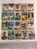 Lot of 20 Pcs Collector Loose Vintage Assorted Players Baseball Cards - See Pictures