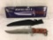 NIP Frost Cutlery Knife Howling Wolf II 15-167FW 16.5