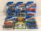 Lot of 6 Pcs NIP Hot Wheels Assorted Design 1/64 Scale Die Cast And Plastic Parts Cars - See Picture
