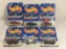 Lot of 6 Pcs NIP Hot Wheels Assorted Design 1/64 Scale Die Cast And Plastic Parts Cars - See Picture