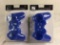 Lot of 2 Pcs Collector NIP Playstation 3 Controller Glove For SIXAXIS Color Blue