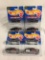 Lot Of 4 Pcs NIP Hotwheels Steel Stamp Series #1 & #4 Of 4 Cars - See Pictures
