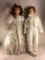 Vintage Loose In A Box Porcelain Doll The Bride And The Groom 30X18