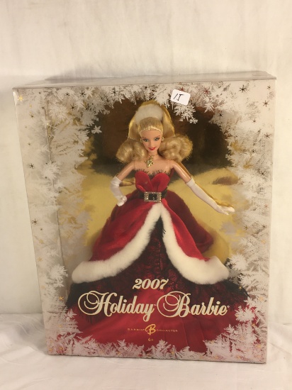 Collector NIP 2007 Mattel Holiday Celebration Barbie Doll 11-12" Tall Doll - See Pictures