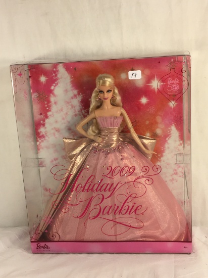 Collector NIP 2009 Mattel Holiday Celebration Barbie Doll 11-12" Tall Doll - See Pictures