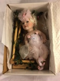 Vintage Duck House Porcelain Doll KATERINA 179/2000 With COA 15.5X10