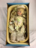 Collector Vintage Porcelain Doll 18.5X10