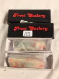 Lot of 2 Pcs Collector NIP Frost Cutlery No.14-100 BLPB 2.5