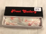 Collector NIP Frost Cutlery No.14-161 BLPB 3.7/8 Folded Knife - See Pictures