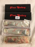 Lot of 3 Pcs Collector NIPFRost Cutlery No.14-312 BJB 4.1/4 Folded Knife - See Pictures