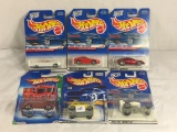 Lot of 6 Pcs NIP Hot Wheels Assorted Design 1/64 Scale Die Cast And Plastic Parts Cars - See Picture