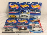 Lot of 6 Pcs NIP Hot Wheels Assorted Design 1/64 Scale Die Cast And Plastic Parts Cars - See Picture