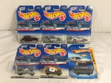 Lot of 6 Pcs NIP Hot Wheels Assorted Design 1/64 Scale Die Cast And Plastic Parts Cars - See Picture