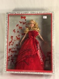 Collector NIP 2012 Mattel Holiday Celebration Barbie Doll 11-12
