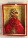 Collector NIP 2014 Mattel Holiday Celebration Barbie Doll 11-12