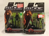 Lot of 2 Pcs Collector NIP Hasbro G.I Joe Baroness Action Figure 4