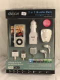 Collector NIP DEXIM Charge & Sync For New Ipod Nano 5G 7 In 1 Bundle Pack 8X10