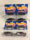 Lot Of 4 Pcs NIP Hotwheels Steel Stamp Series #1 & #4 Of 4 Cars - See Pictures
