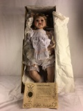 Vintage Prestige Collection Porcelain Doll TAFFY 361/3500 W/COA 10X 25