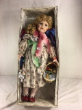Vintage Prestige Collection Porcelain Doll 10X 25