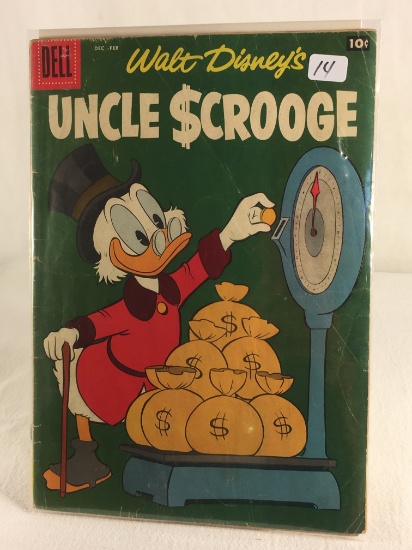Collector Vintage Dell Comics Walt Disney's Uncle Scrooge Comic Book