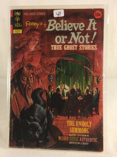 Collector Vintage Gold Key Comics Believe It Or Not True Ghost Stories Comic Book