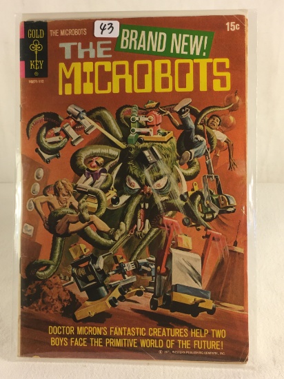 Collector Vintage Gold Key Comics The Microbots Comic Book