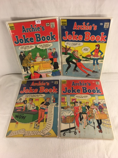 Lot of 4 Pcs Collector Vintage Archie's Series Joke Book Magazine No.98.99.103.106.