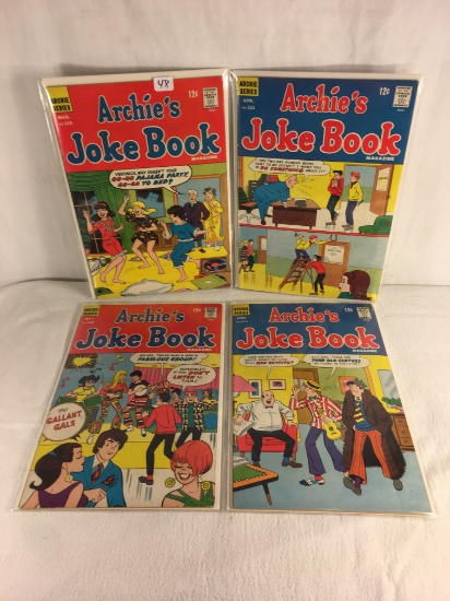 Lot of 4 Pcs Collector Vintage Archie's Series Joke Book Magazine No.110.111.112.113.