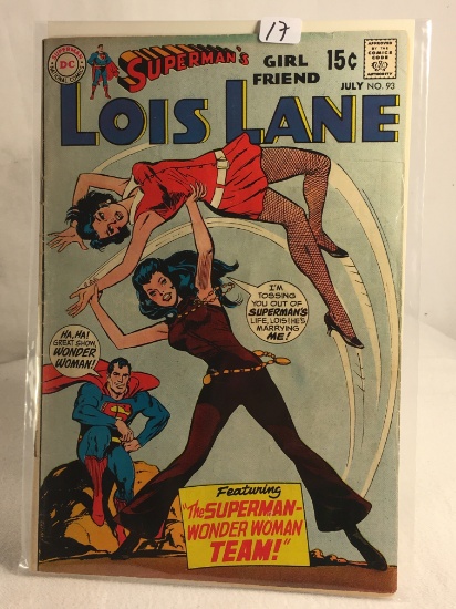 Collector Vintage DC Comics Superman's Girlfriend Lois Lane Comic Book No.93
