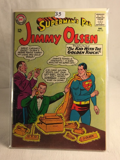Collector Vintage DC Comics Superman's Pal Jimmy Olsen Comic Book No.73