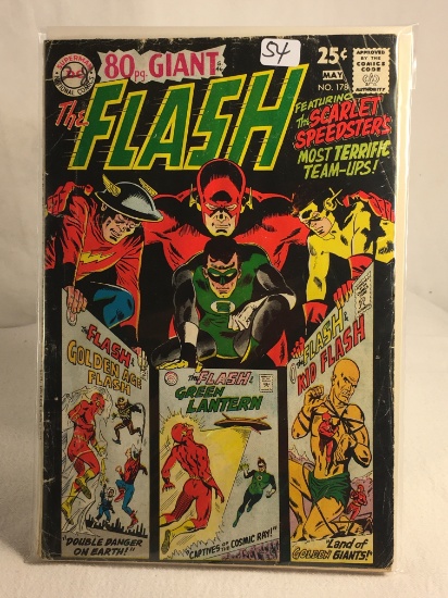 Collector Vintage DC Comics 80pg. Giant The Flash Comic Book NO.178