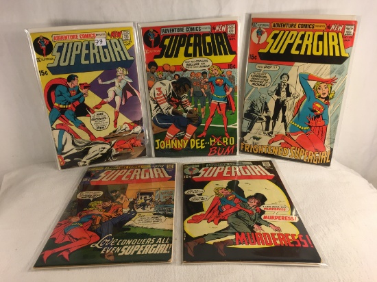 Lot of 5 Pcs Collector Vintage DC Comics Supergirl Comic Books No.398.399.401.402.405.