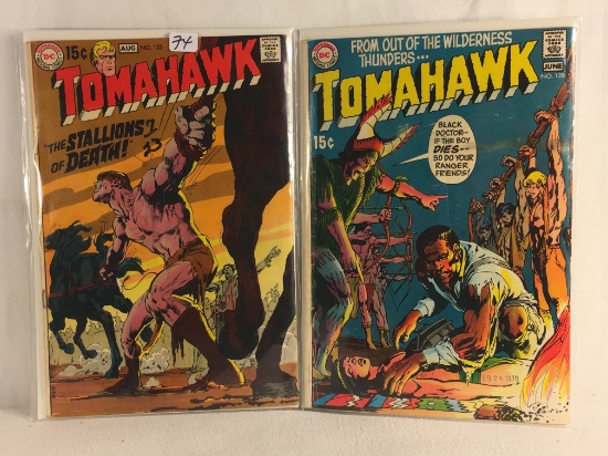 Lot of 2 Pcs Collector Vintage DC Comics Tomahawk Comic Books No.123.128.