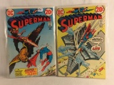 Lot of 2 Pcs Collector Vintage DC Comics Superman Comic Books No.260.262.